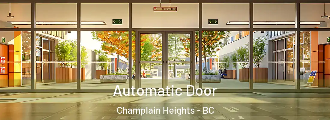  Automatic Door Champlain Heights - BC