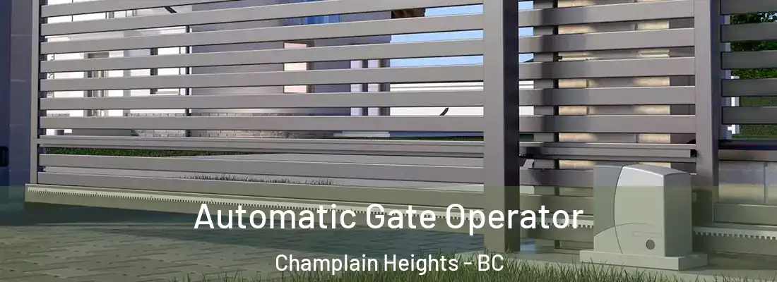  Automatic Gate Operator Champlain Heights - BC