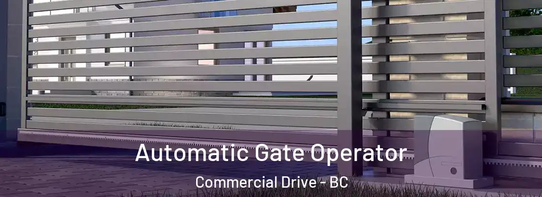  Automatic Gate Operator Commercial Drive - BC