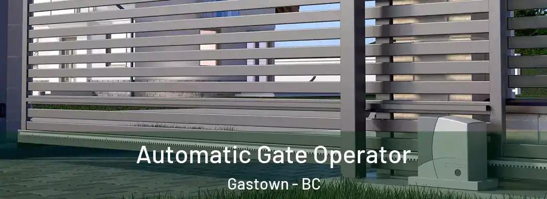  Automatic Gate Operator Gastown - BC
