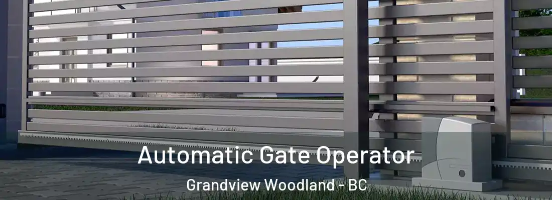  Automatic Gate Operator Grandview Woodland - BC