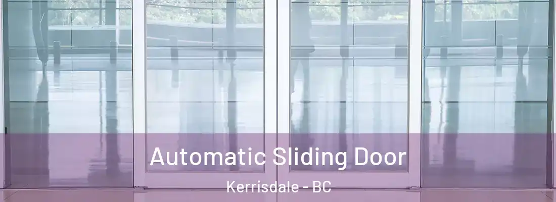  Automatic Sliding Door Kerrisdale - BC