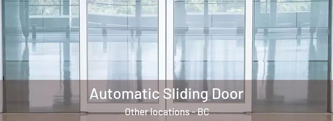  Automatic Sliding Door Other locations - BC