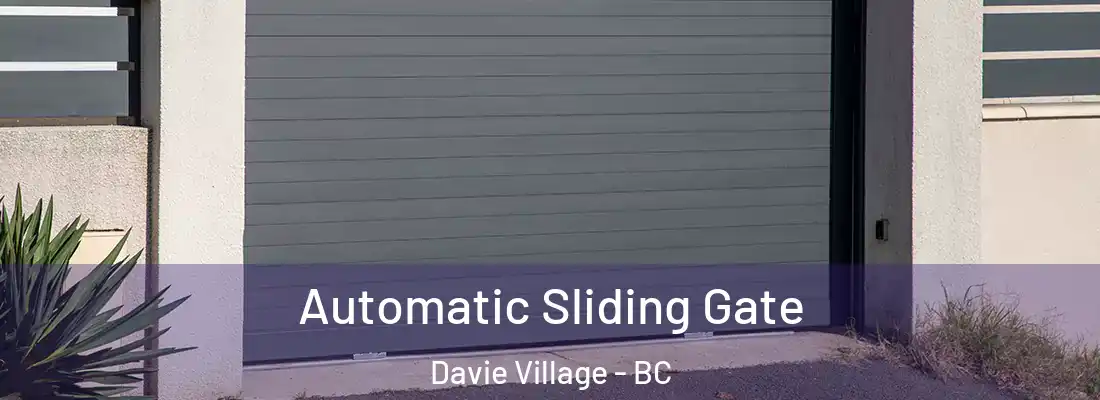  Automatic Sliding Gate Davie Village - BC