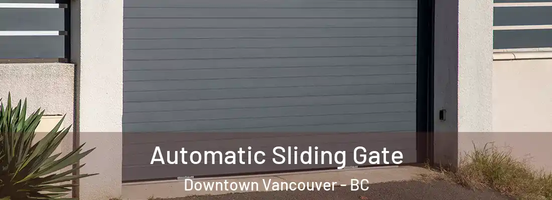  Automatic Sliding Gate Downtown Vancouver - BC