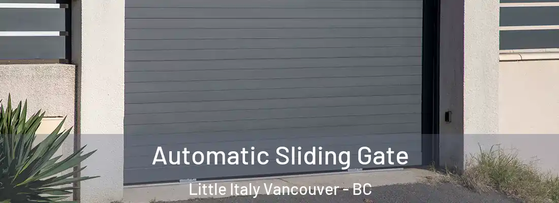  Automatic Sliding Gate Little Italy Vancouver - BC