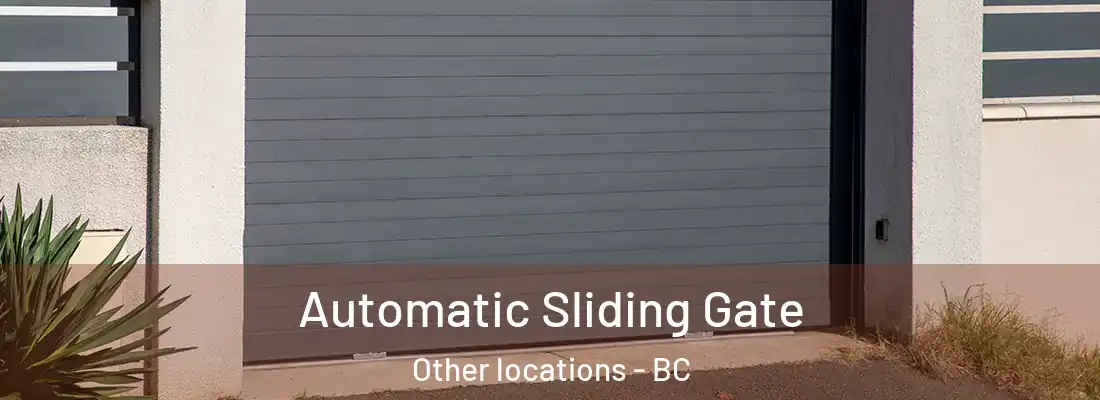  Automatic Sliding Gate Other locations - BC