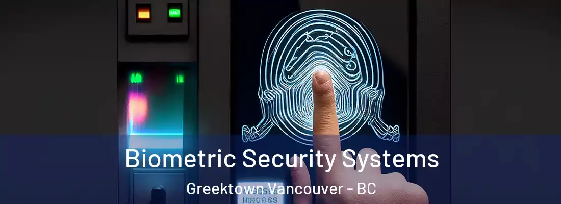  Biometric Security Systems Greektown Vancouver - BC