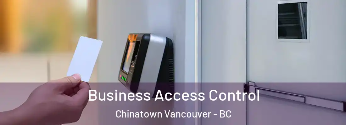  Business Access Control Chinatown Vancouver - BC