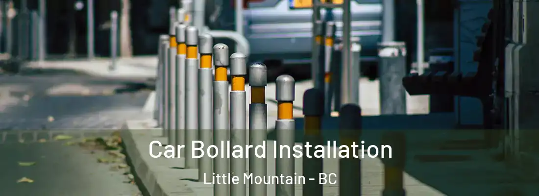  Car Bollard Installation Little Mountain - BC
