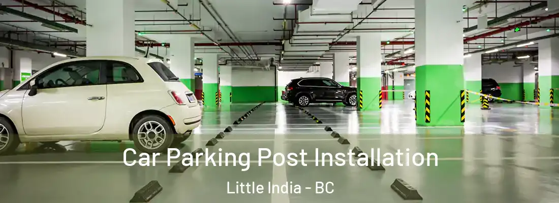  Car Parking Post Installation Little India - BC