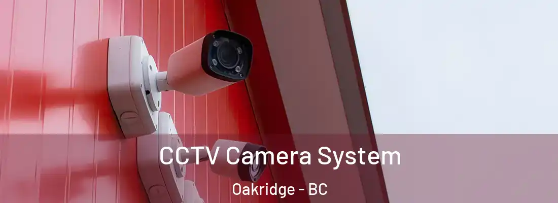  CCTV Camera System Oakridge - BC