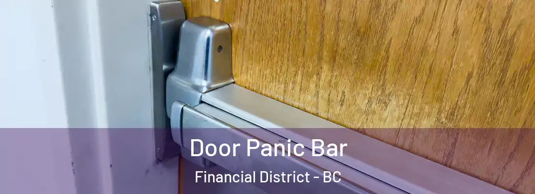  Door Panic Bar Financial District - BC