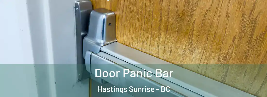  Door Panic Bar Hastings Sunrise - BC