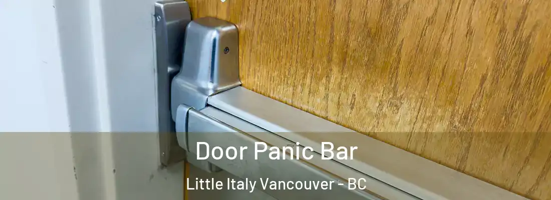  Door Panic Bar Little Italy Vancouver - BC