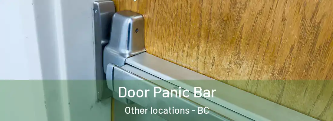  Door Panic Bar Other locations - BC