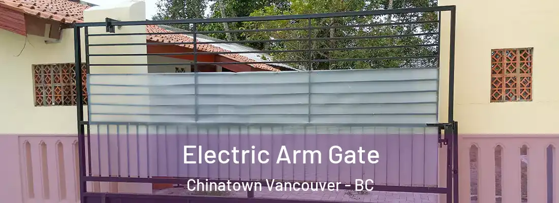  Electric Arm Gate Chinatown Vancouver - BC