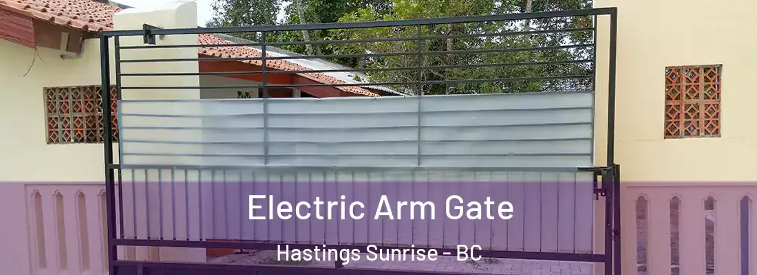  Electric Arm Gate Hastings Sunrise - BC
