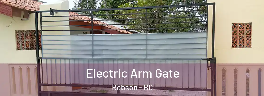  Electric Arm Gate Robson - BC