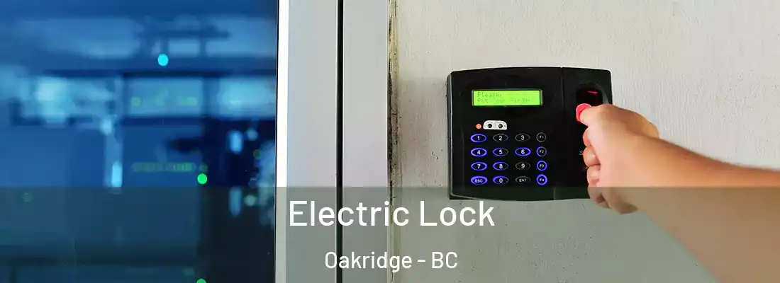  Electric Lock Oakridge - BC
