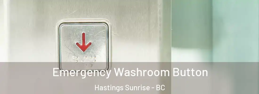  Emergency Washroom Button Hastings Sunrise - BC