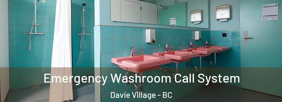  Emergency Washroom Call System Davie Village - BC