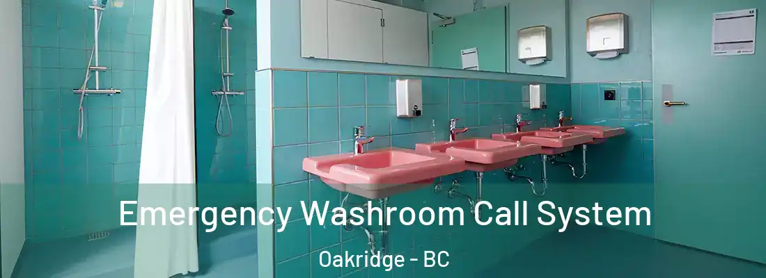  Emergency Washroom Call System Oakridge - BC