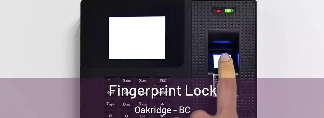  Fingerprint Lock Oakridge - BC