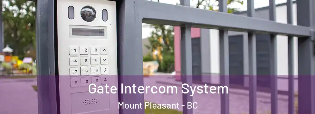  Gate Intercom System Mount Pleasant - BC