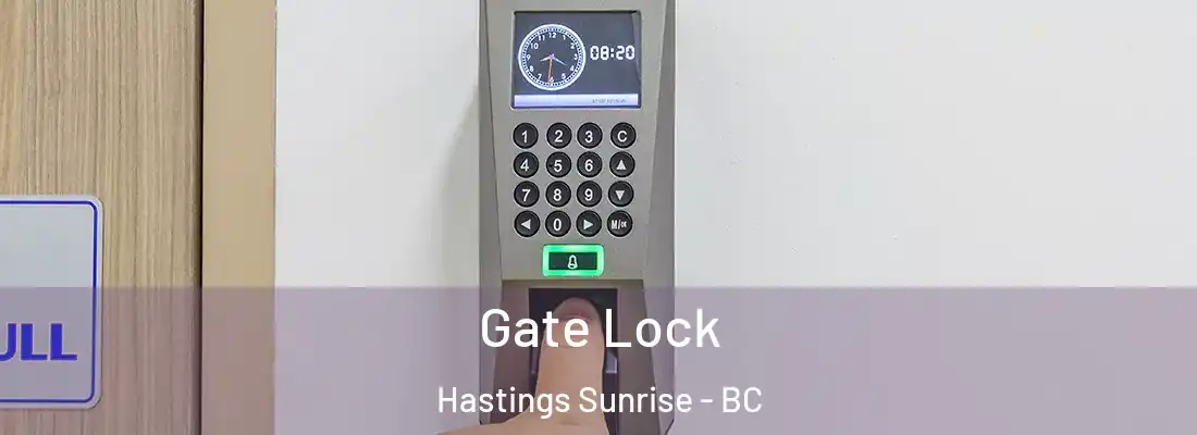  Gate Lock Hastings Sunrise - BC
