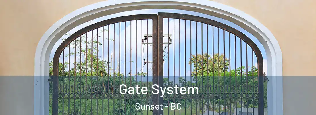  Gate System Sunset - BC