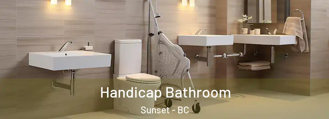  Handicap Bathroom Sunset - BC