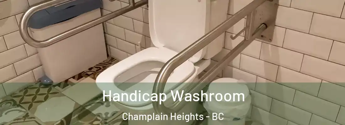  Handicap Washroom Champlain Heights - BC