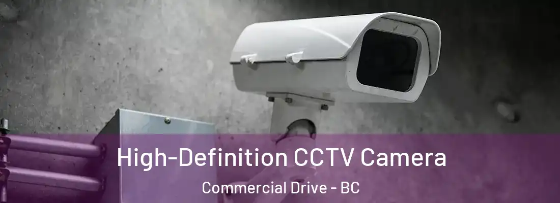  High-Definition CCTV Camera Commercial Drive - BC