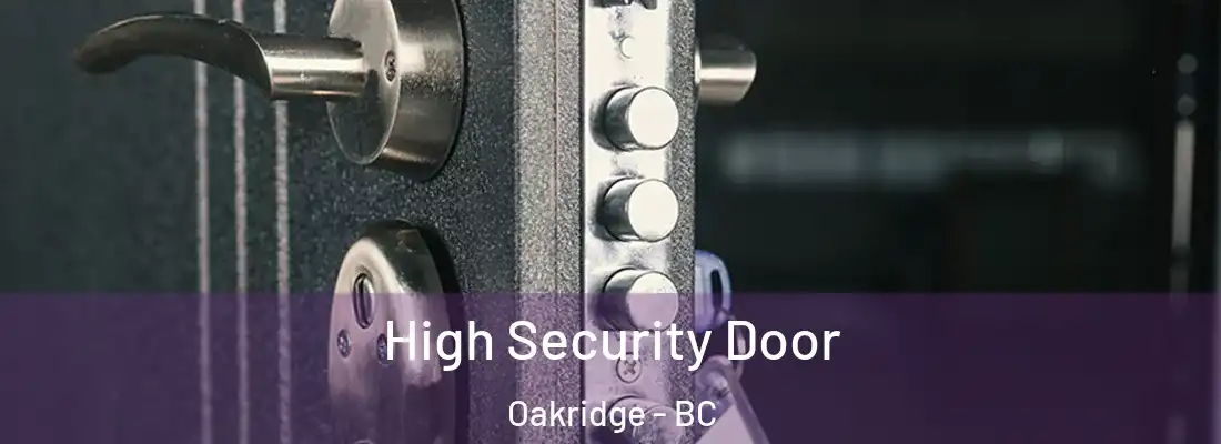  High Security Door Oakridge - BC