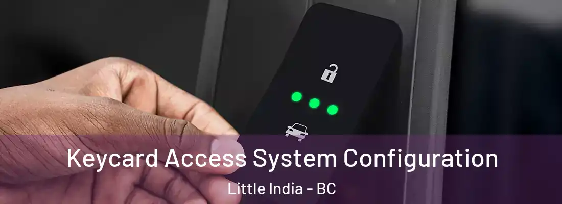  Keycard Access System Configuration Little India - BC