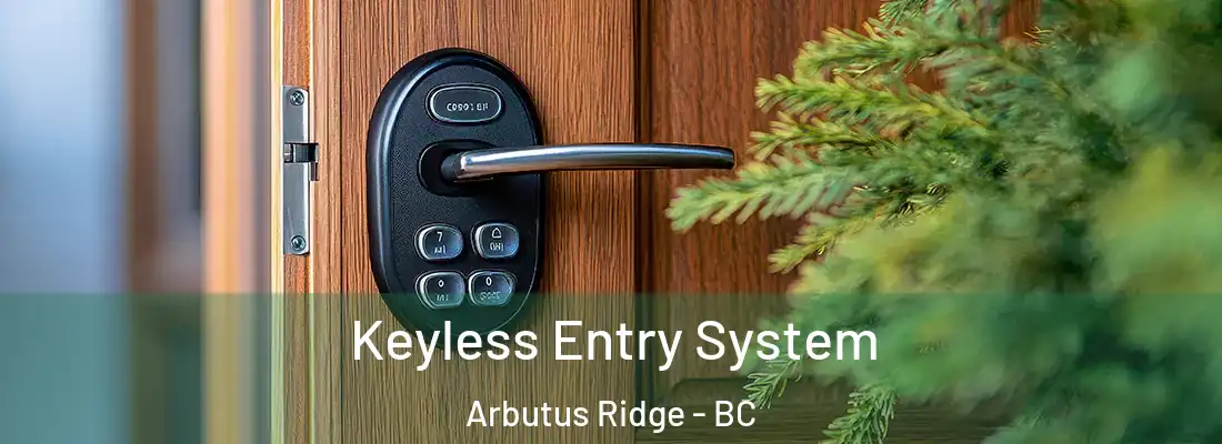  Keyless Entry System Arbutus Ridge - BC
