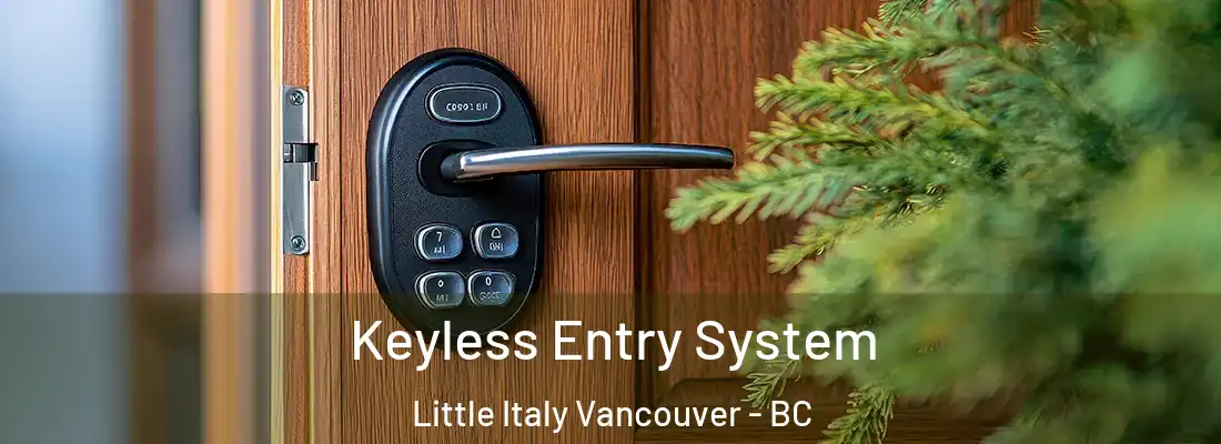  Keyless Entry System Little Italy Vancouver - BC