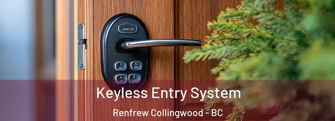  Keyless Entry System Renfrew Collingwood - BC