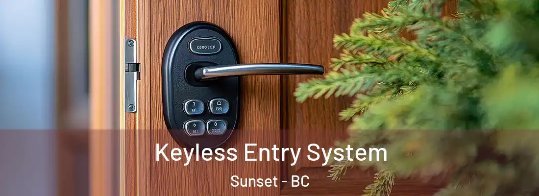  Keyless Entry System Sunset - BC