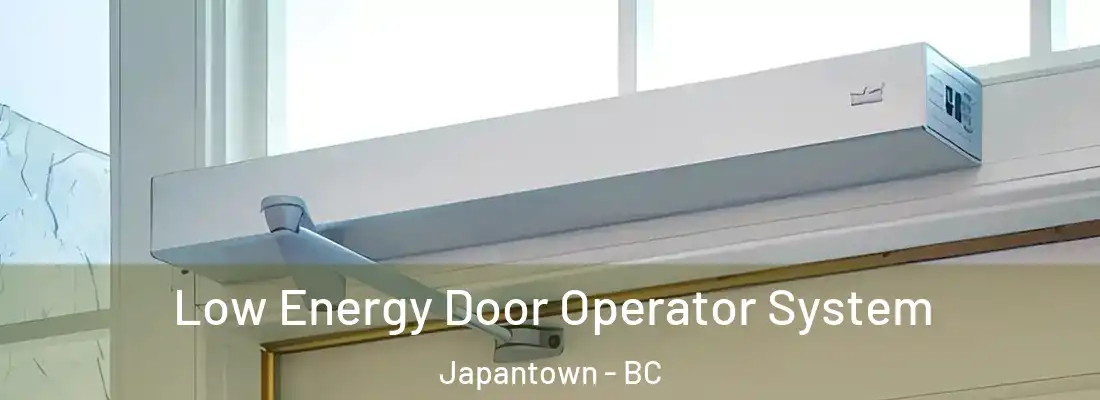  Low Energy Door Operator System Japantown - BC