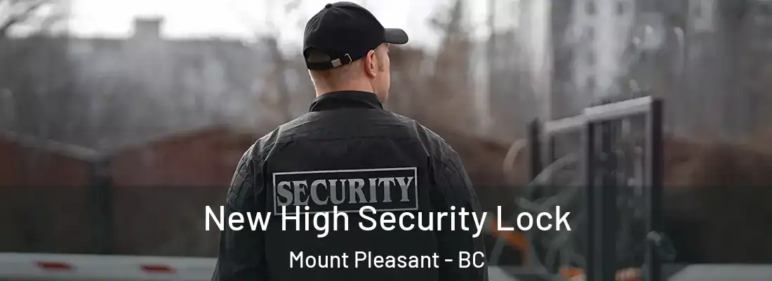  New High Security Lock Mount Pleasant - BC