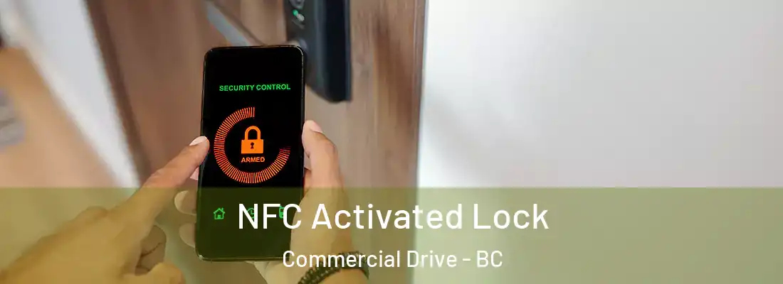  NFC Activated Lock Commercial Drive - BC