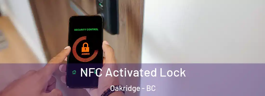  NFC Activated Lock Oakridge - BC