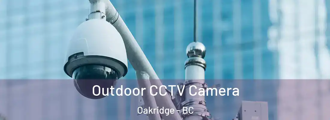  Outdoor CCTV Camera Oakridge - BC