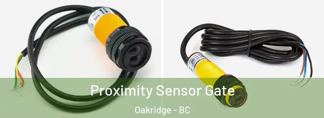  Proximity Sensor Gate Oakridge - BC