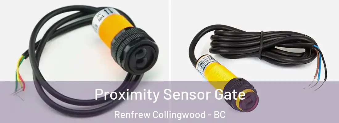  Proximity Sensor Gate Renfrew Collingwood - BC