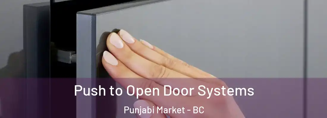  Push to Open Door Systems Punjabi Market - BC