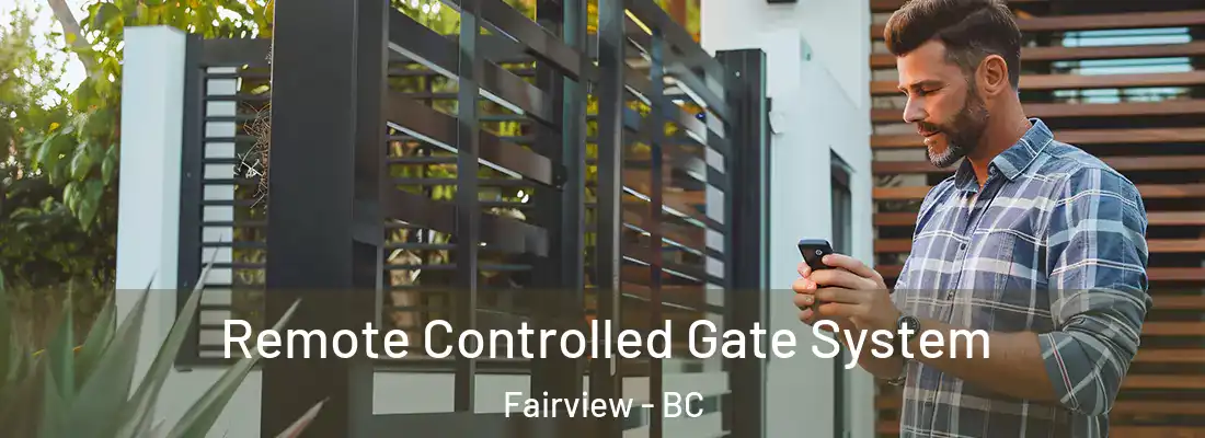  Remote Controlled Gate System Fairview - BC