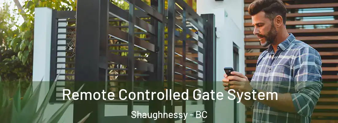  Remote Controlled Gate System Shaughnessy - BC
